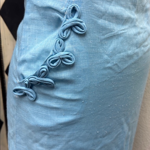 True Vintage Blue A-Line Dress - Picture 4 of 4